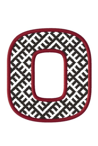 O - Alfabēta burts Latvju rakstos