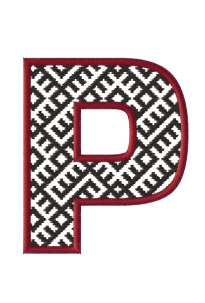 P - Alfabēta burts Latvju rakstos