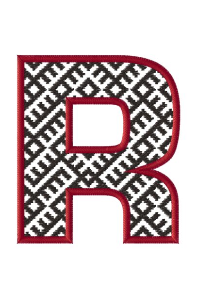 R - Alfabēta burts Latvju rakstos